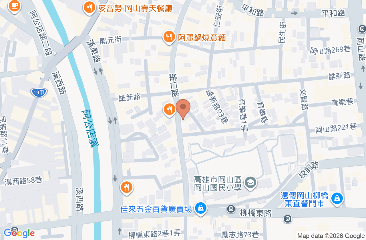 金禾美診所 位置地圖