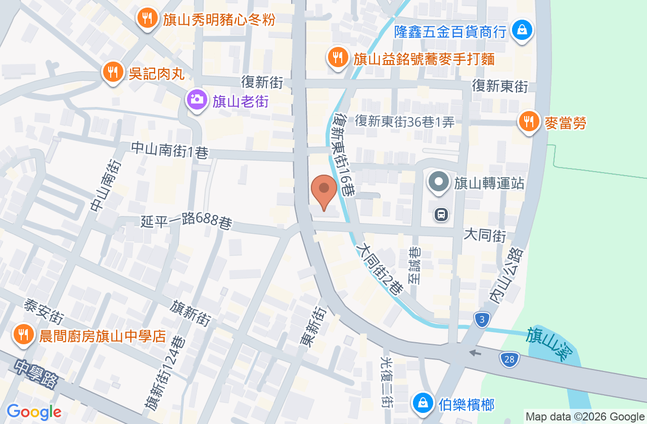 瀚田診所 位置地圖