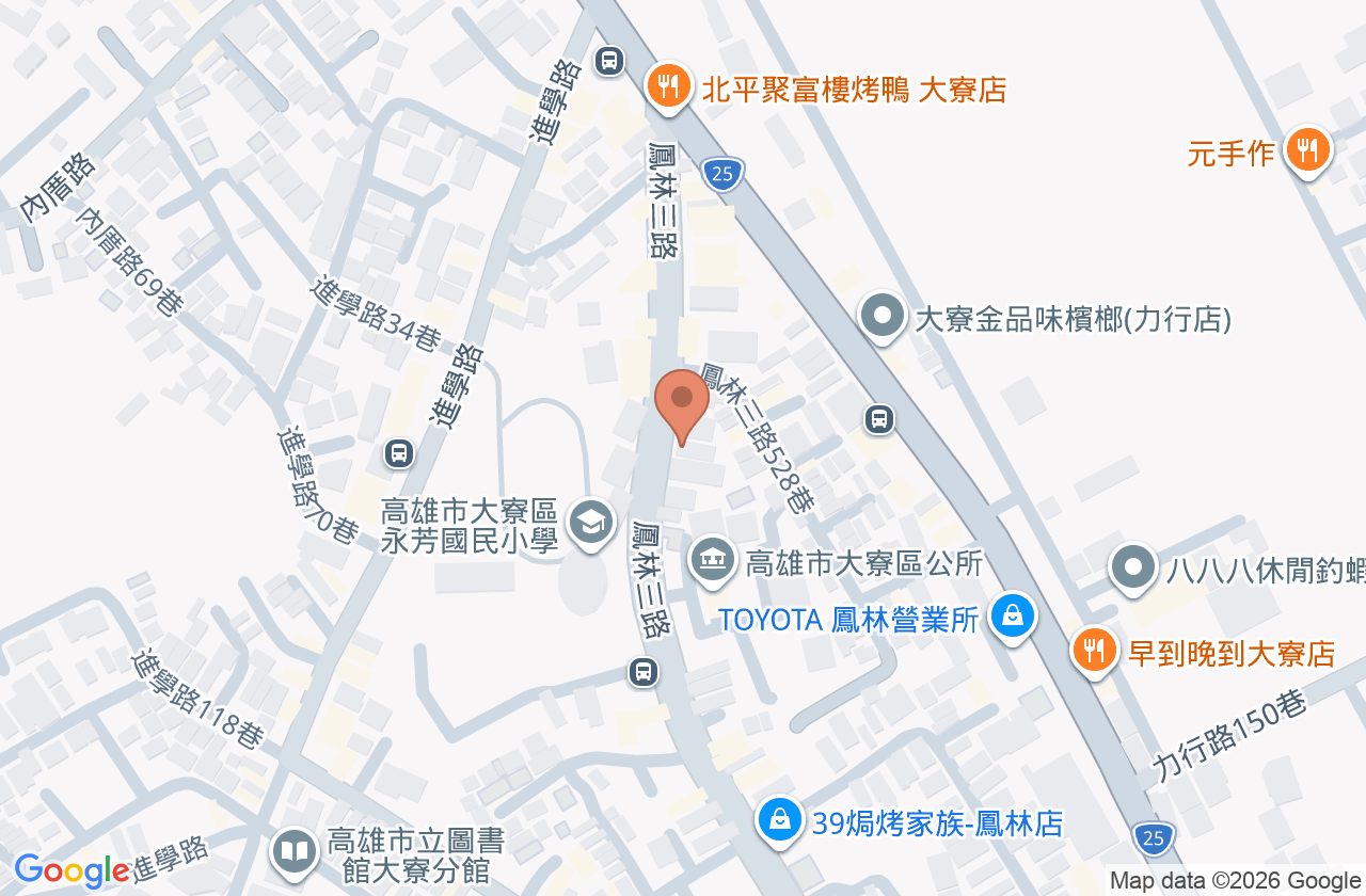 佳和耳鼻喉科診所 位置地圖