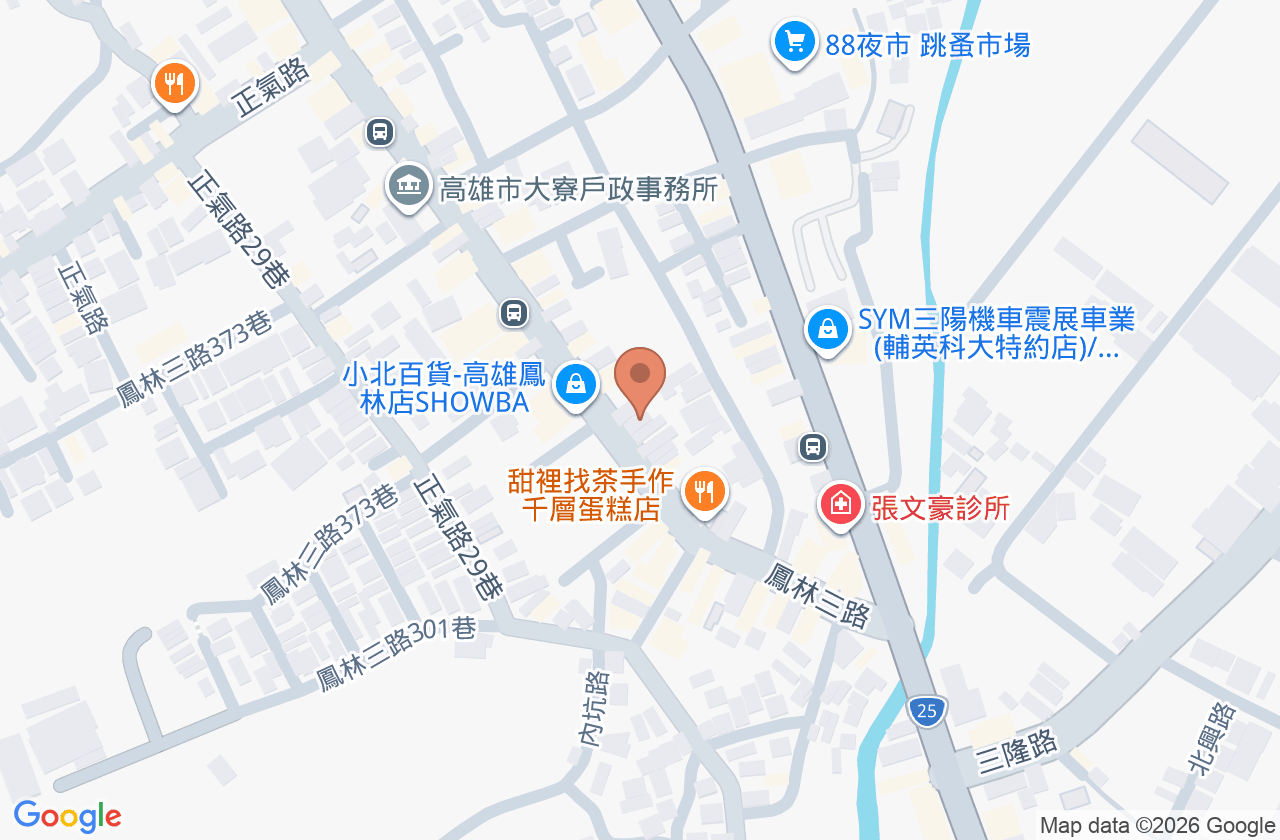 周俊仁診所 位置地圖