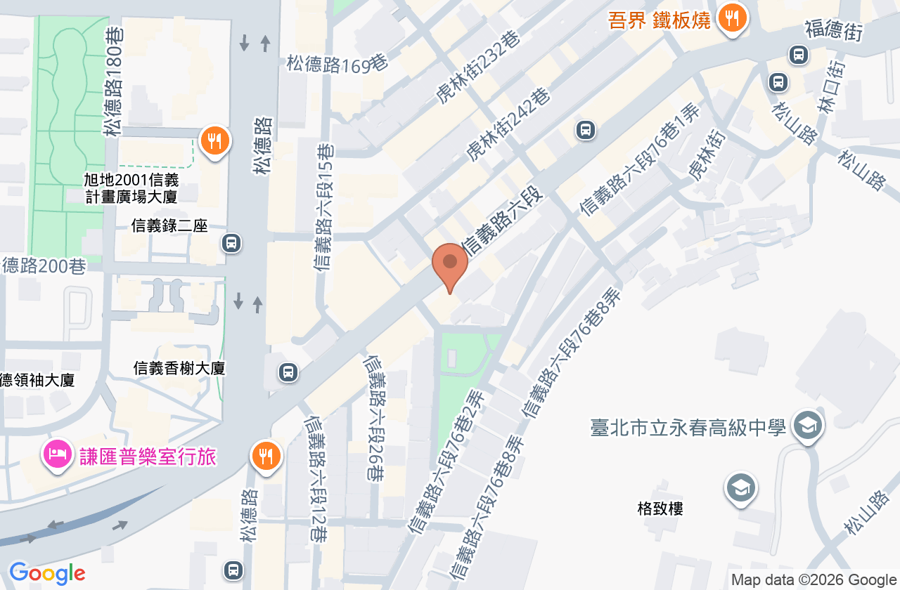 明清牙醫診所 位置地圖