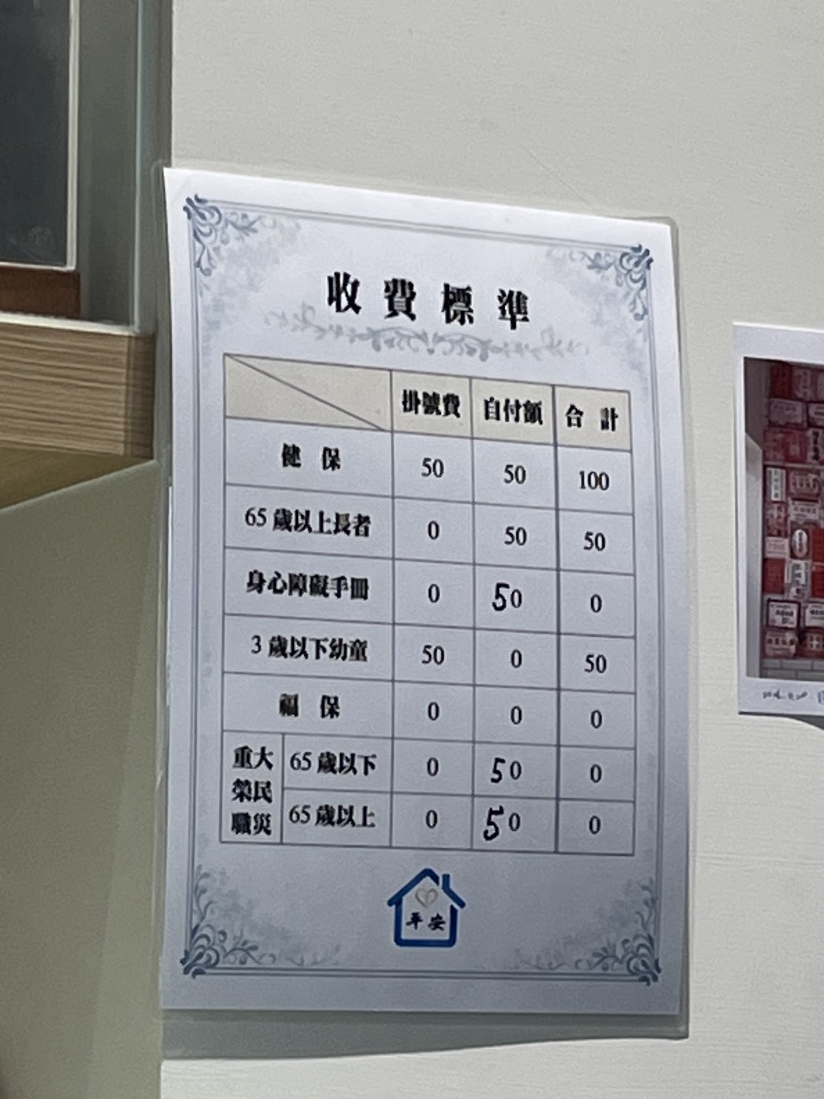平安家醫診所 診所實景照