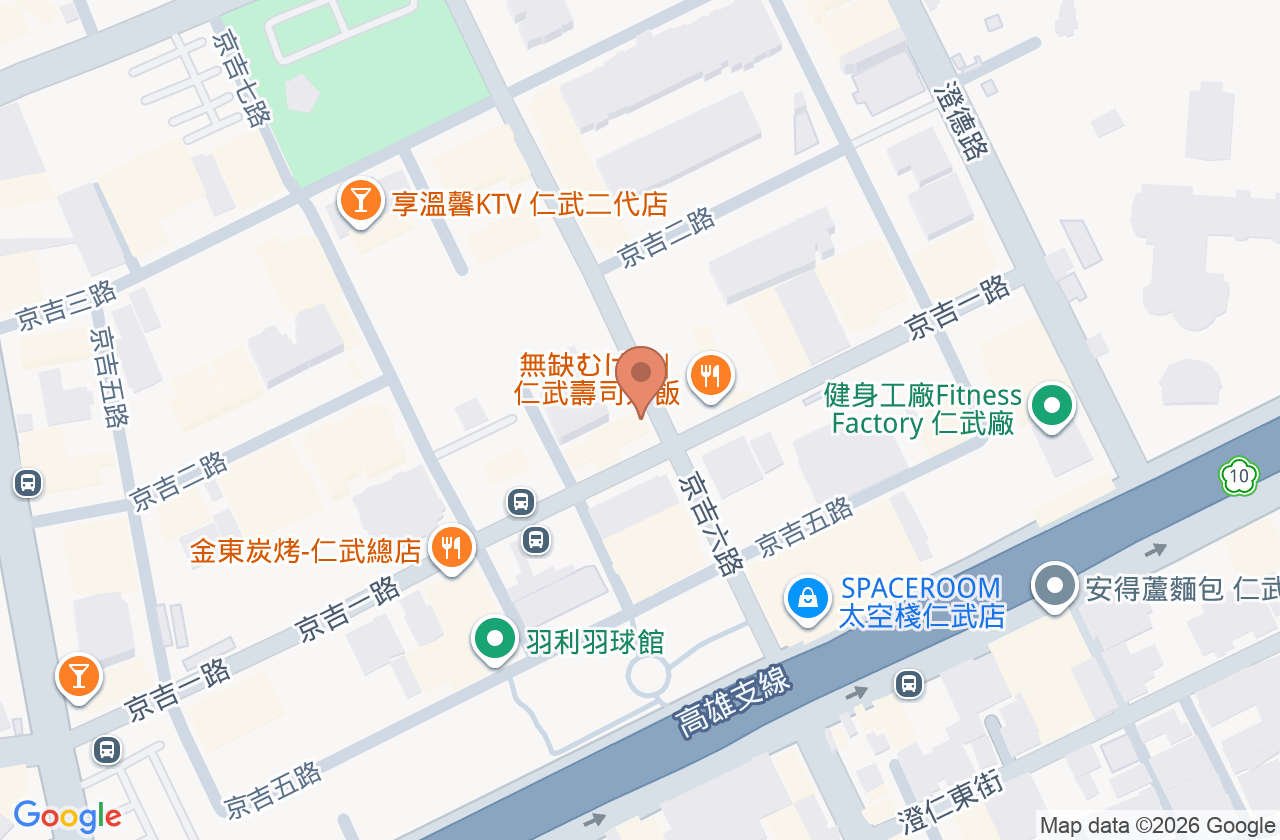 蔡定洲耳鼻喉科診所 位置地圖