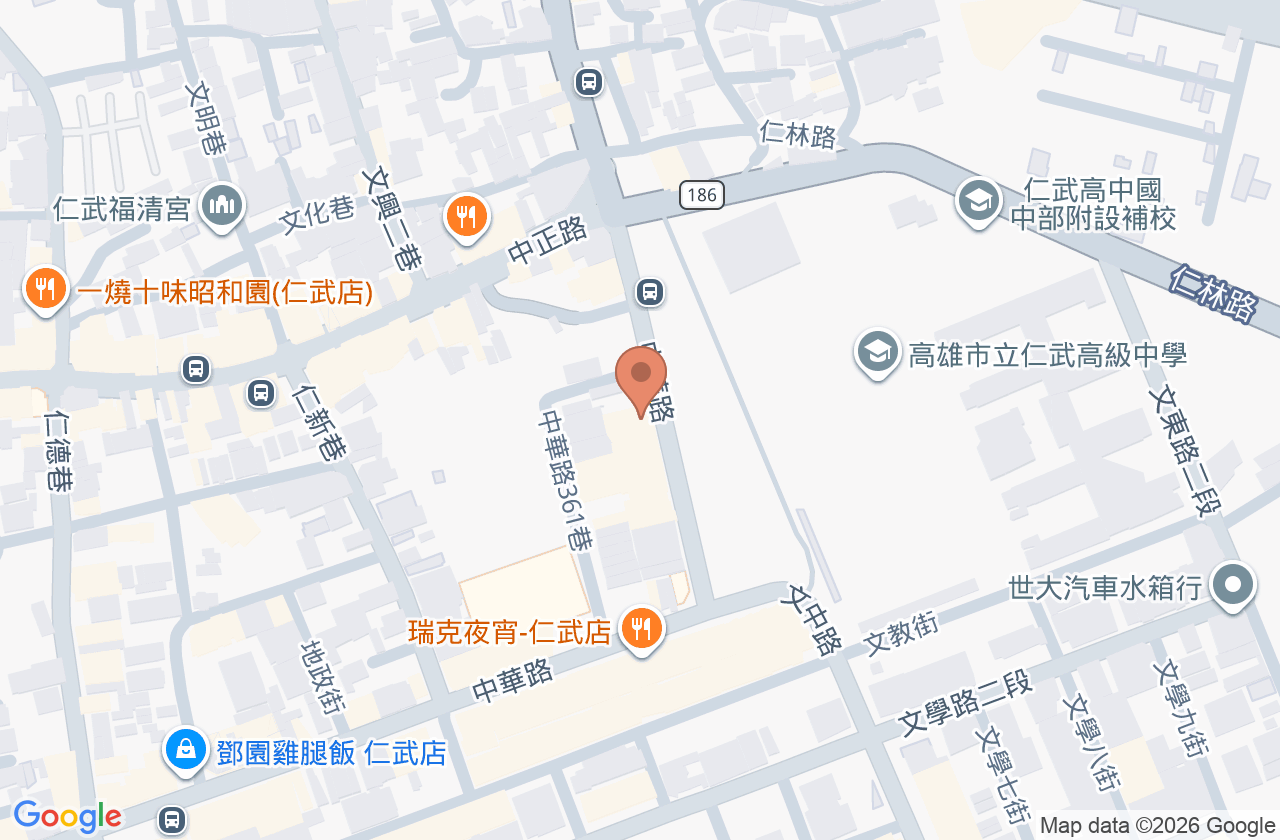 仁昌診所 位置地圖