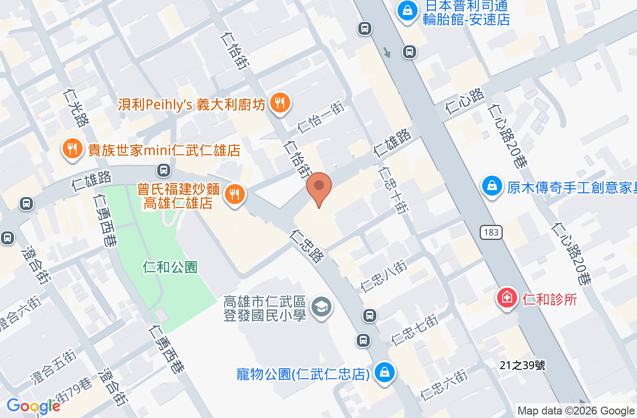 大林診所 位置地圖