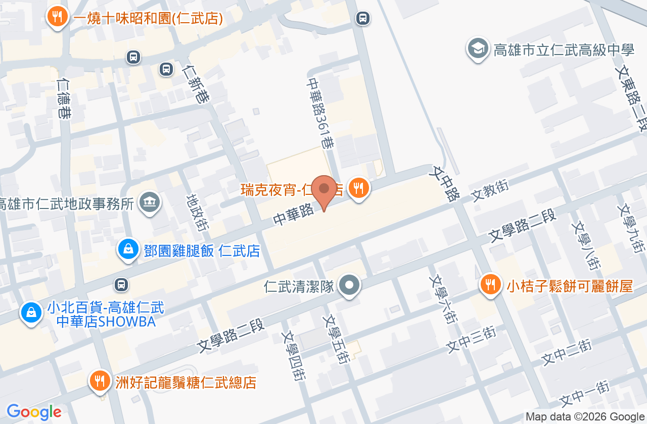 仁華診所 位置地圖