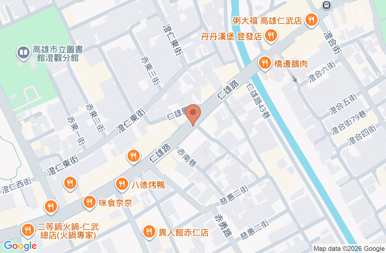 仁武深忻診所 位置地圖