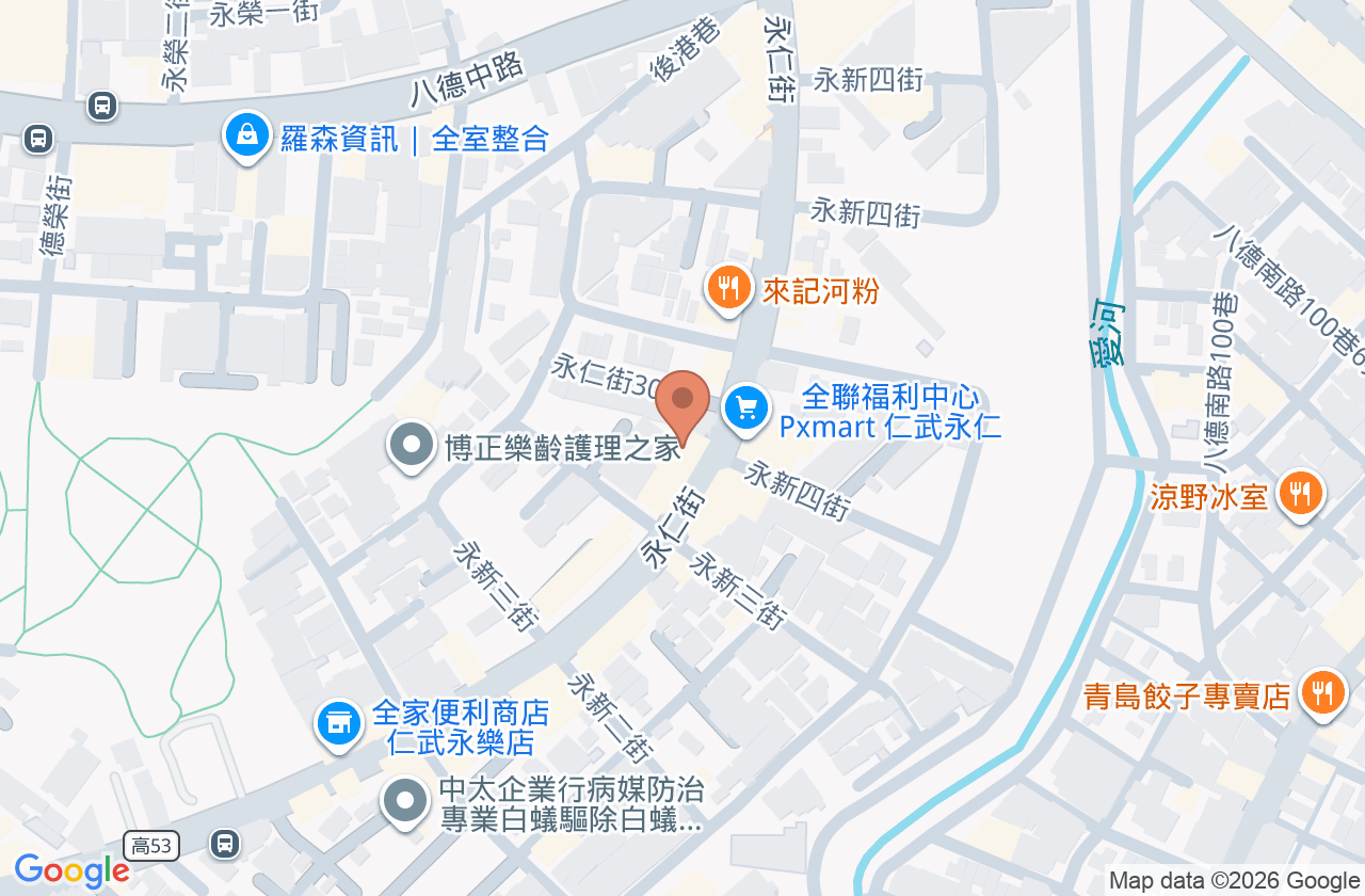 杜博診所 位置地圖