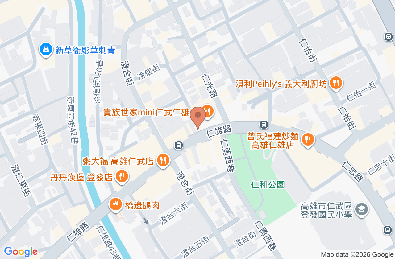胡銘倫診所 位置地圖