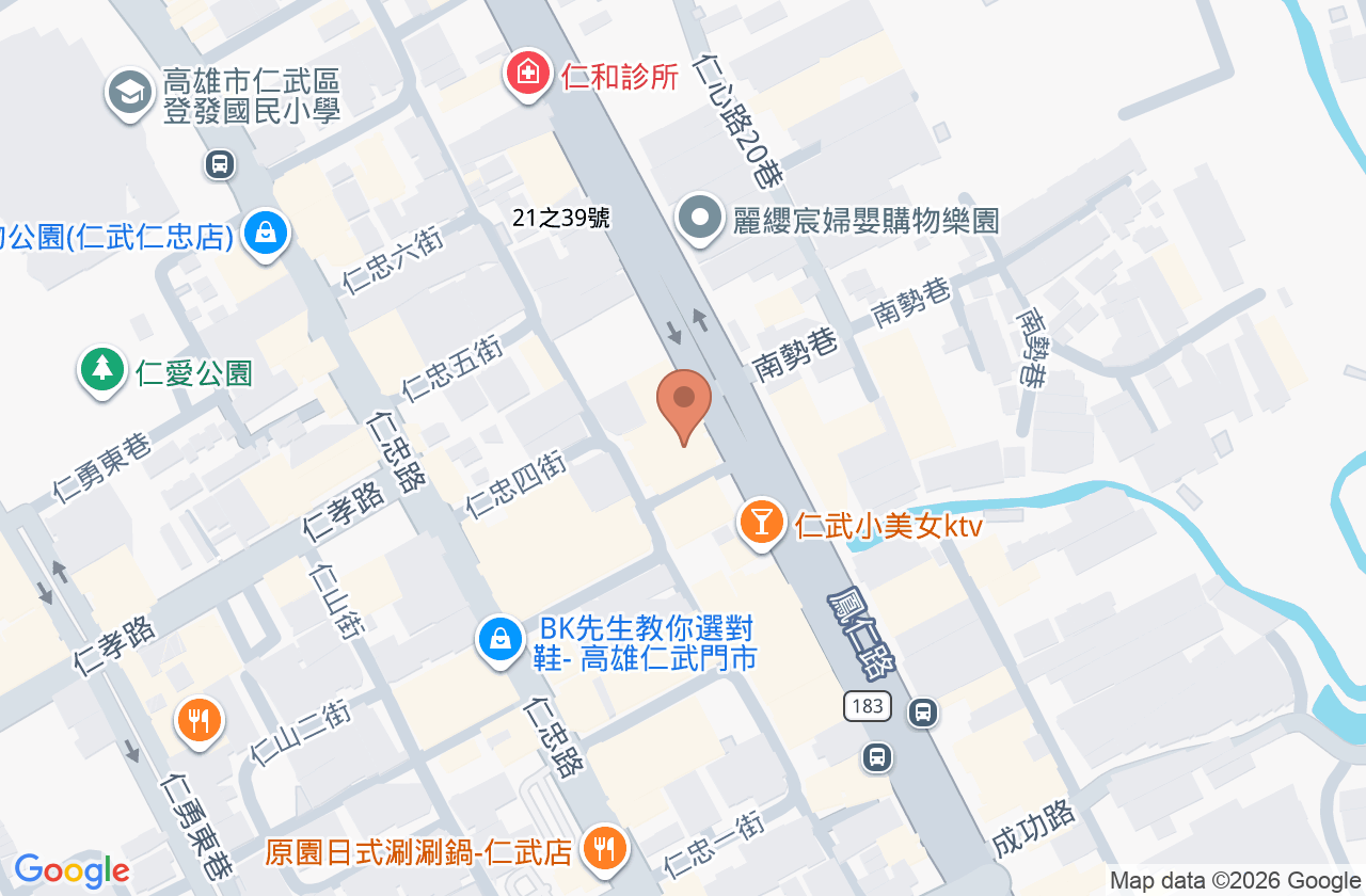 仁和診所 位置地圖