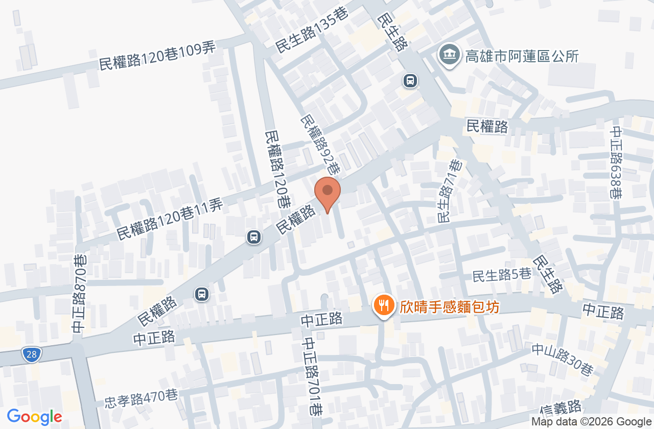 采樂診所 位置地圖