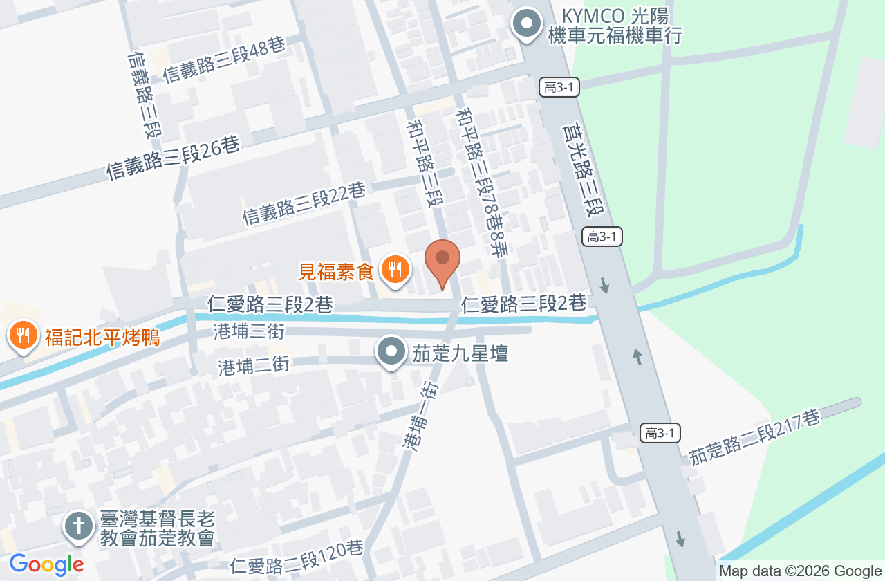華榮診所 位置地圖