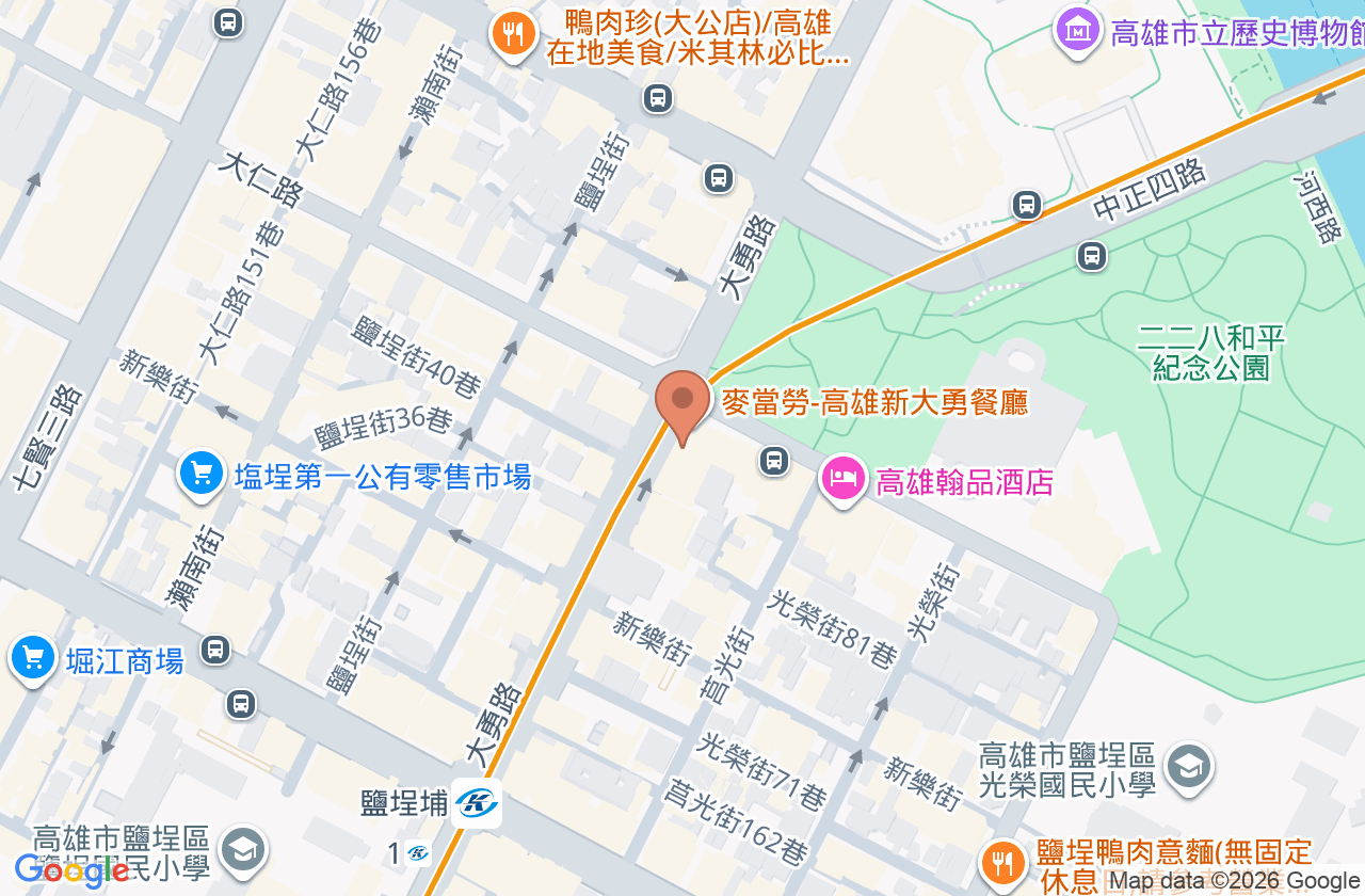 高國峯骨科診所 位置地圖