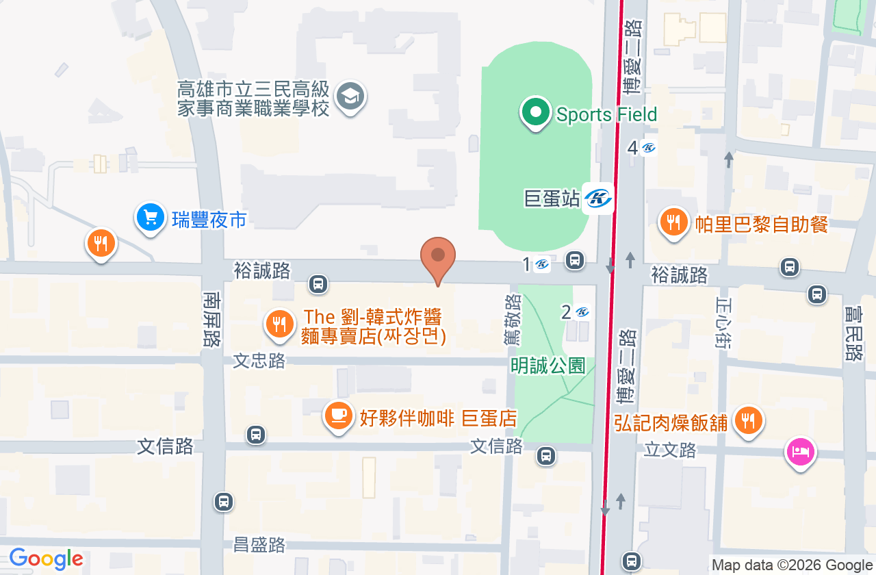 許晴哲皮膚科診所 位置地圖