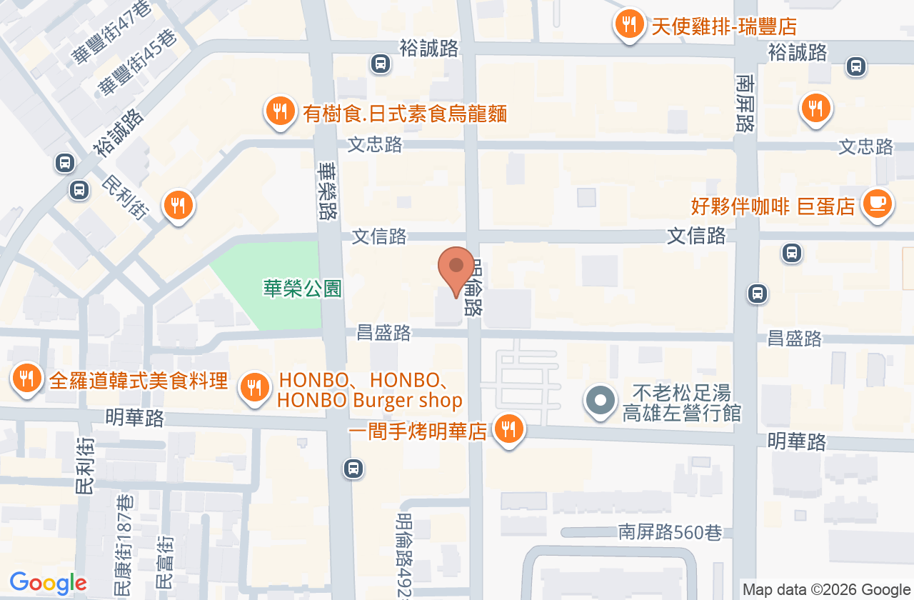 倫詠診所 位置地圖