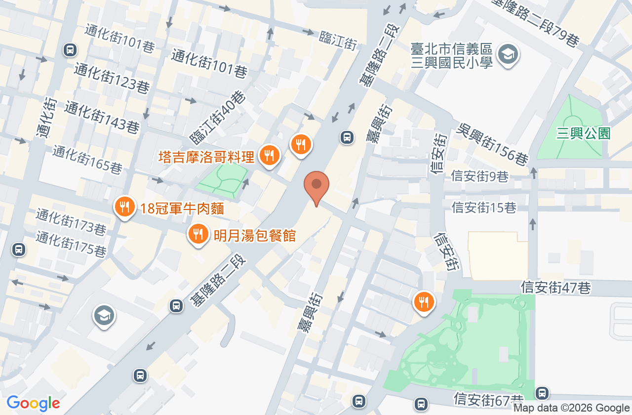 華信牙醫診所 位置地圖
