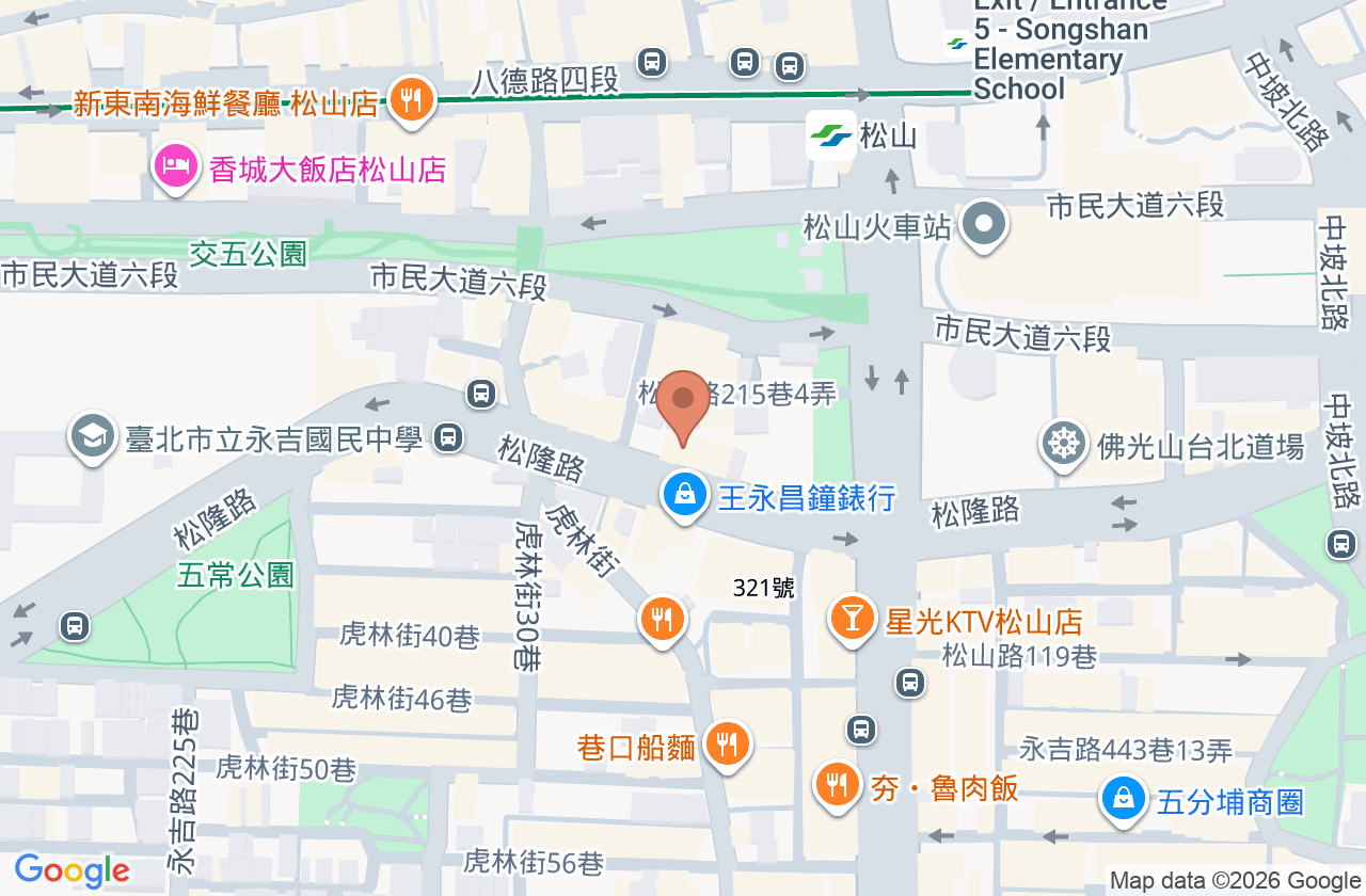 聯華牙醫診所 位置地圖