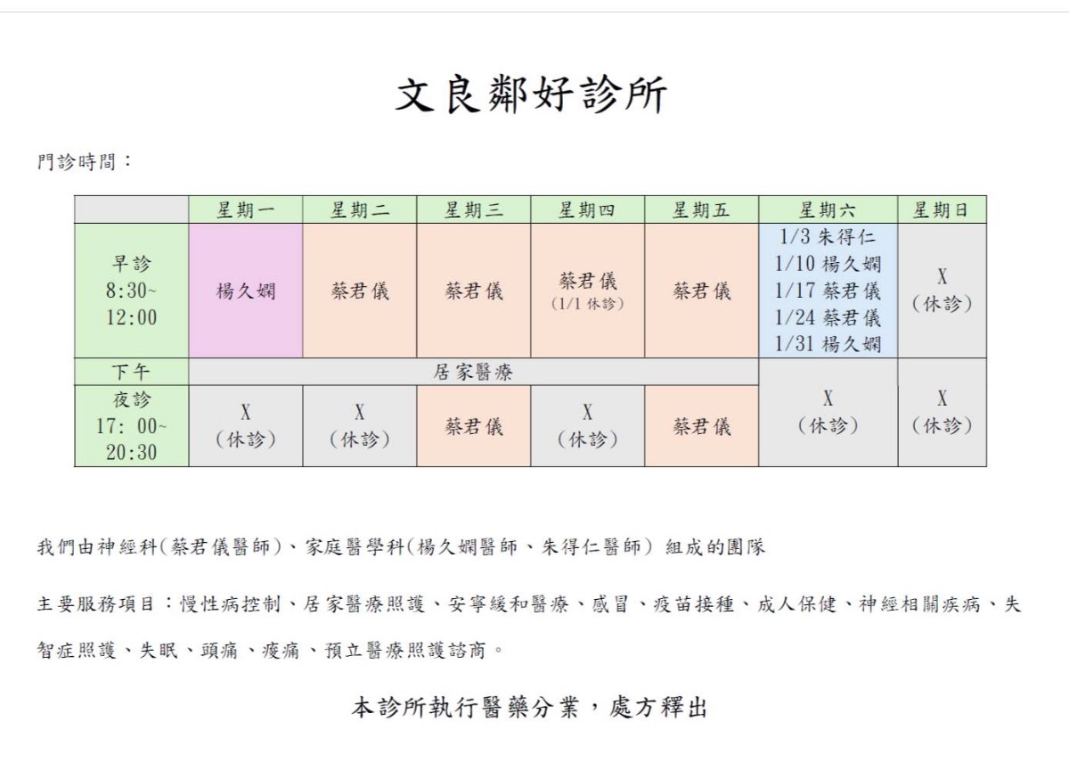 文良鄰好診所 診所實景照