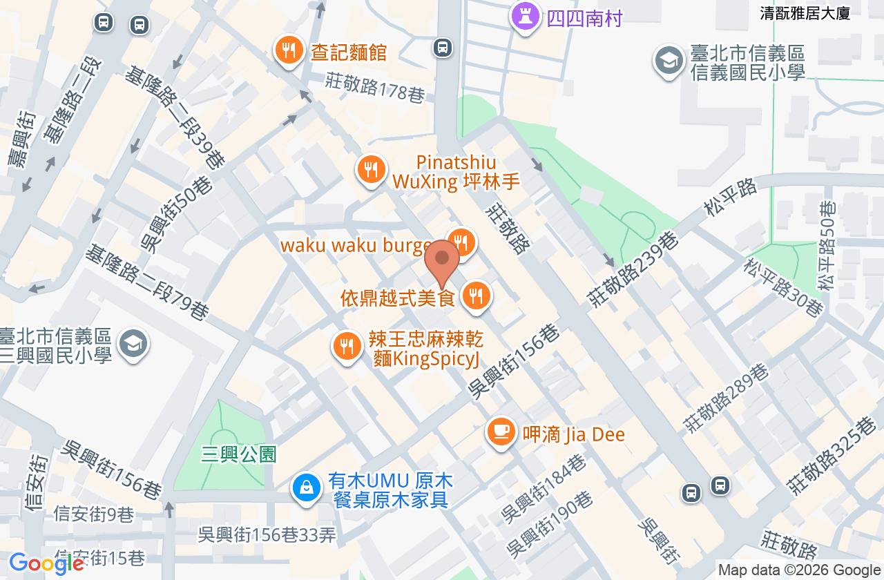 東風牙醫診所 位置地圖