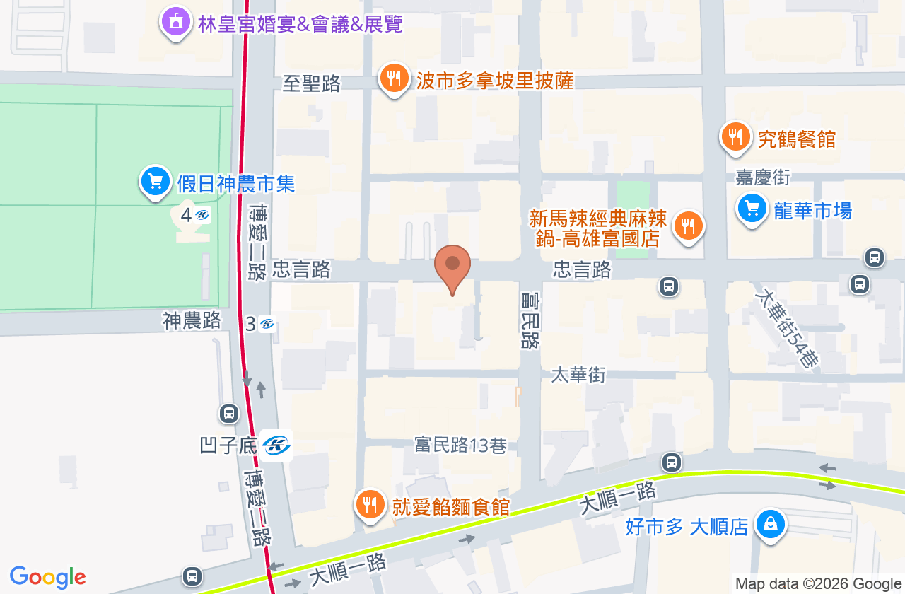 柏安內科診所 位置地圖