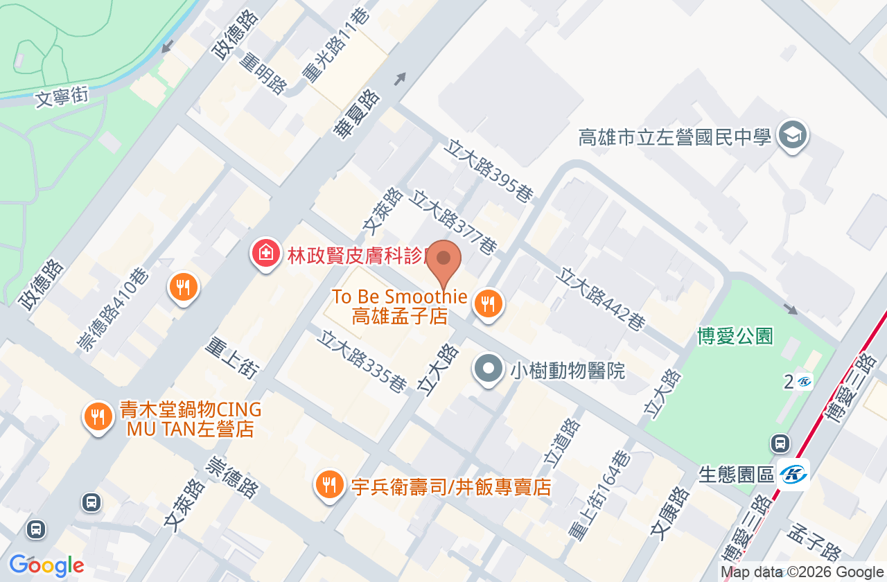 賴孟德診所 位置地圖