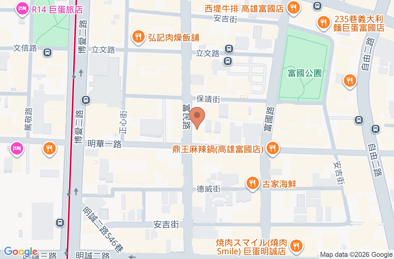 詠康診所 位置地圖