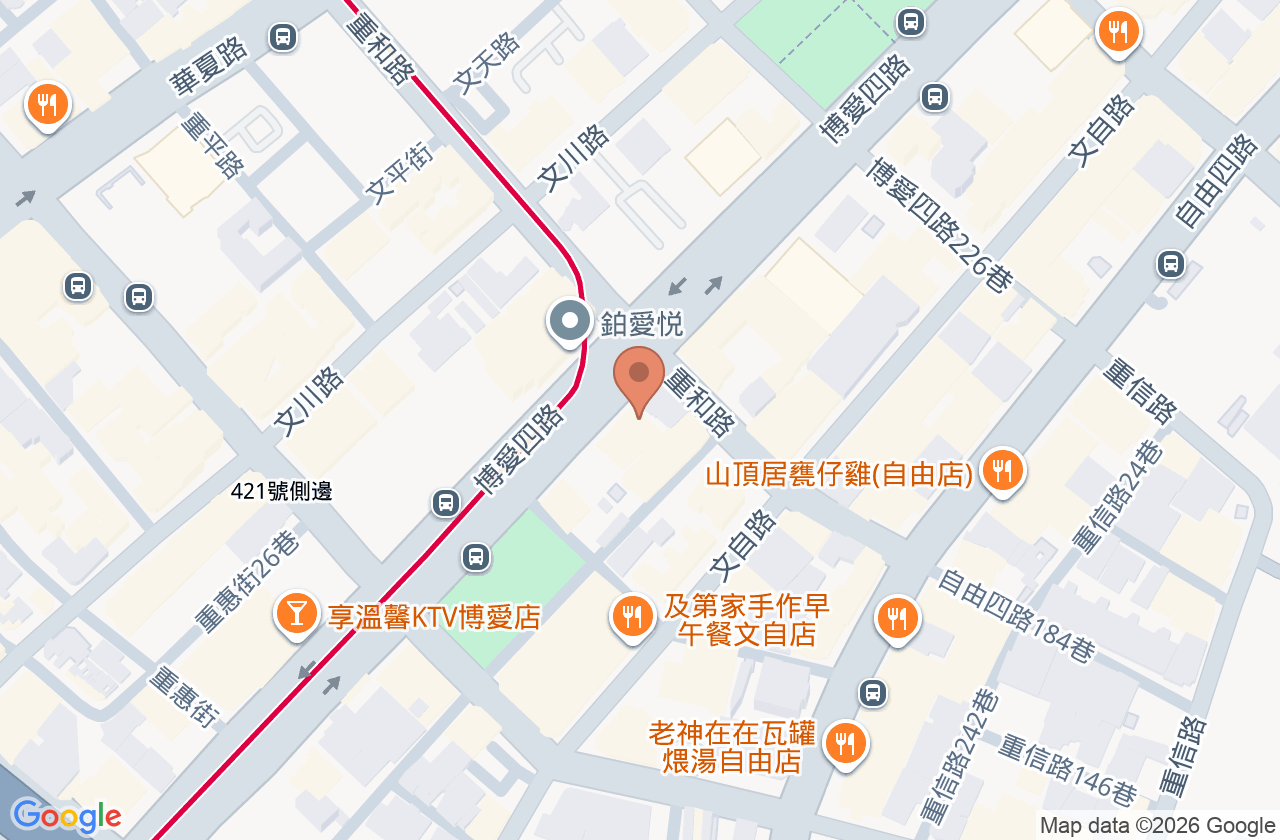 宗禾診所 位置地圖
