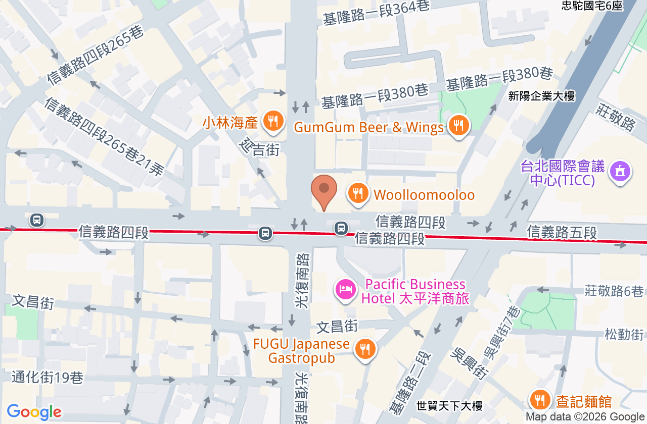 滕起民牙醫診所 位置地圖