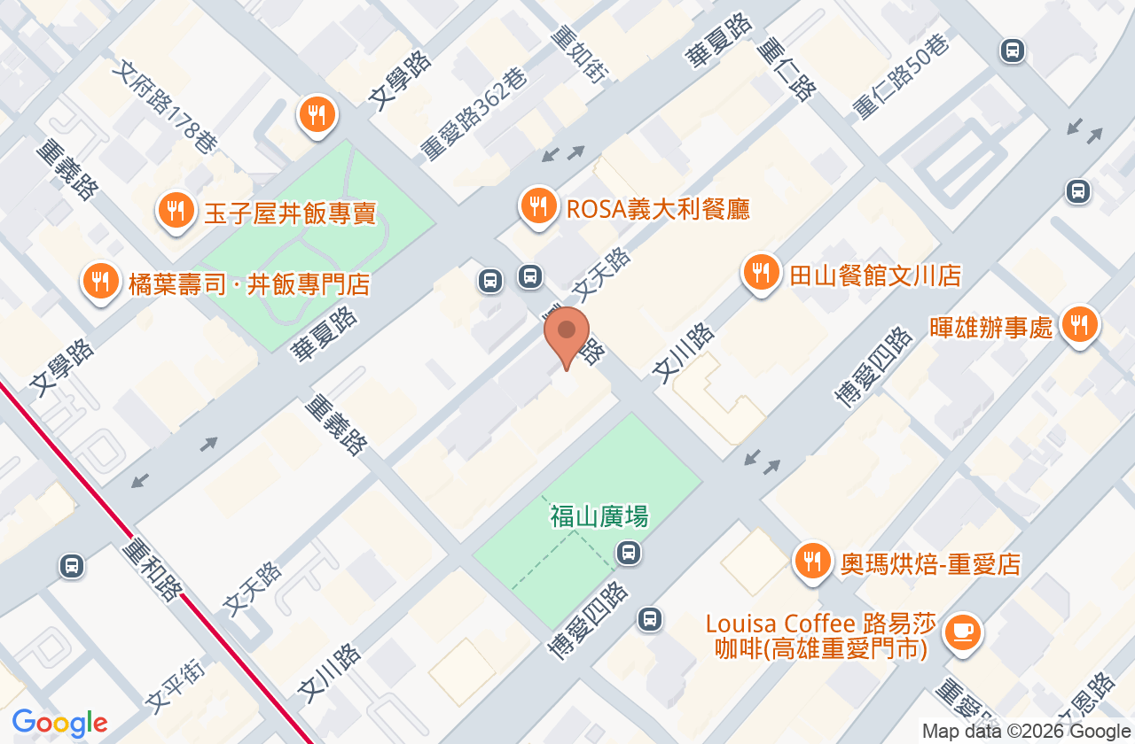 文愛診所 位置地圖