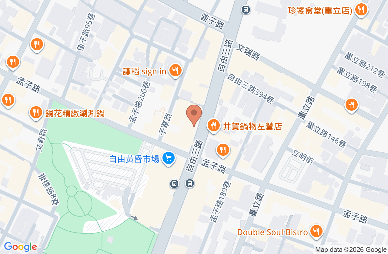 晴美自由診所 位置地圖