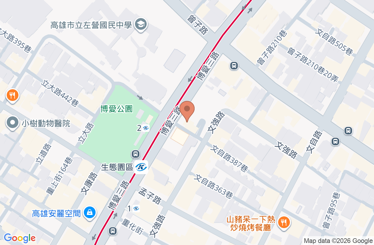 吳唯銘皮膚專科診所 位置地圖