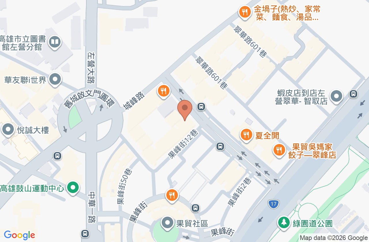 許成名皮膚科診所 位置地圖