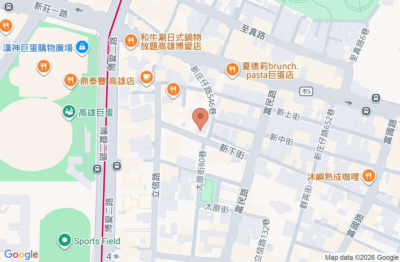 福音復健科診所 位置地圖