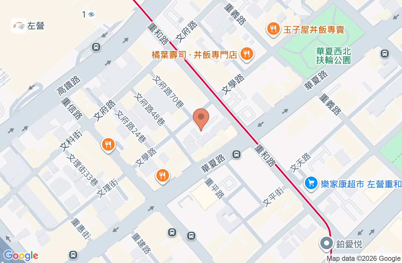 暘明診所 位置地圖
