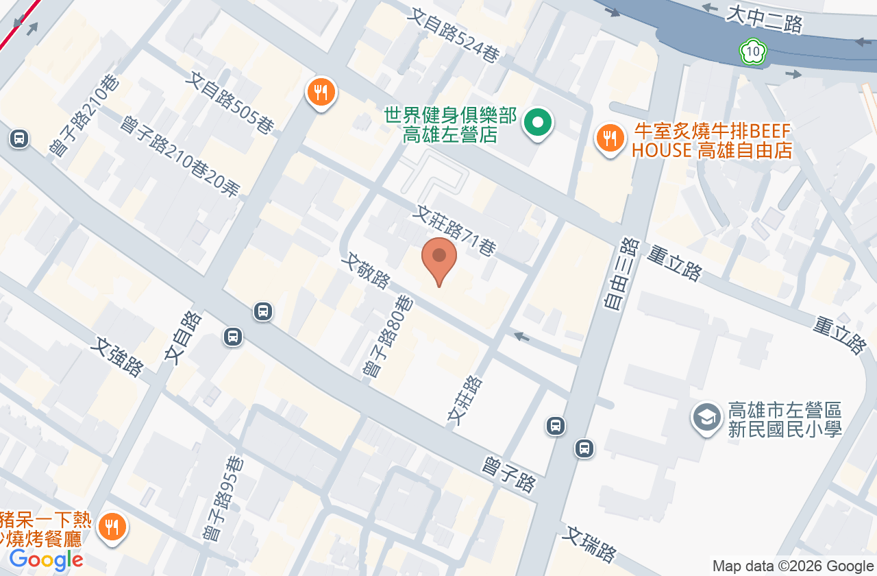 明仁診所 位置地圖