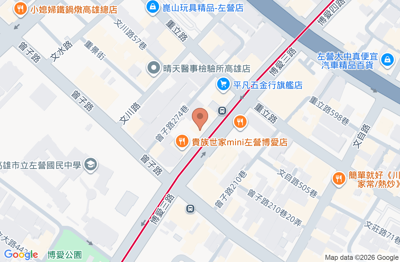 陳乃菁診所 位置地圖