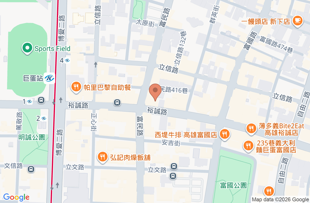 悅之美皮膚專科診所 位置地圖