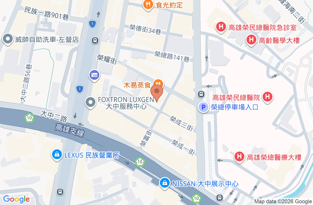 俐捷骨科診所 位置地圖