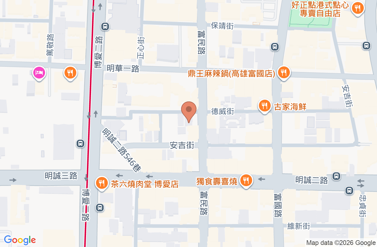 京萃美學診所 位置地圖