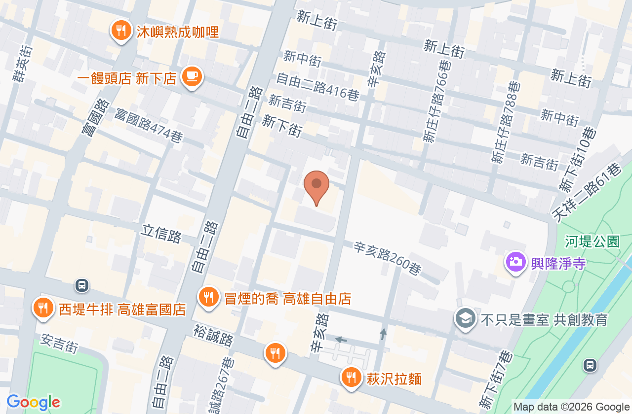信望愛復健科診所 位置地圖