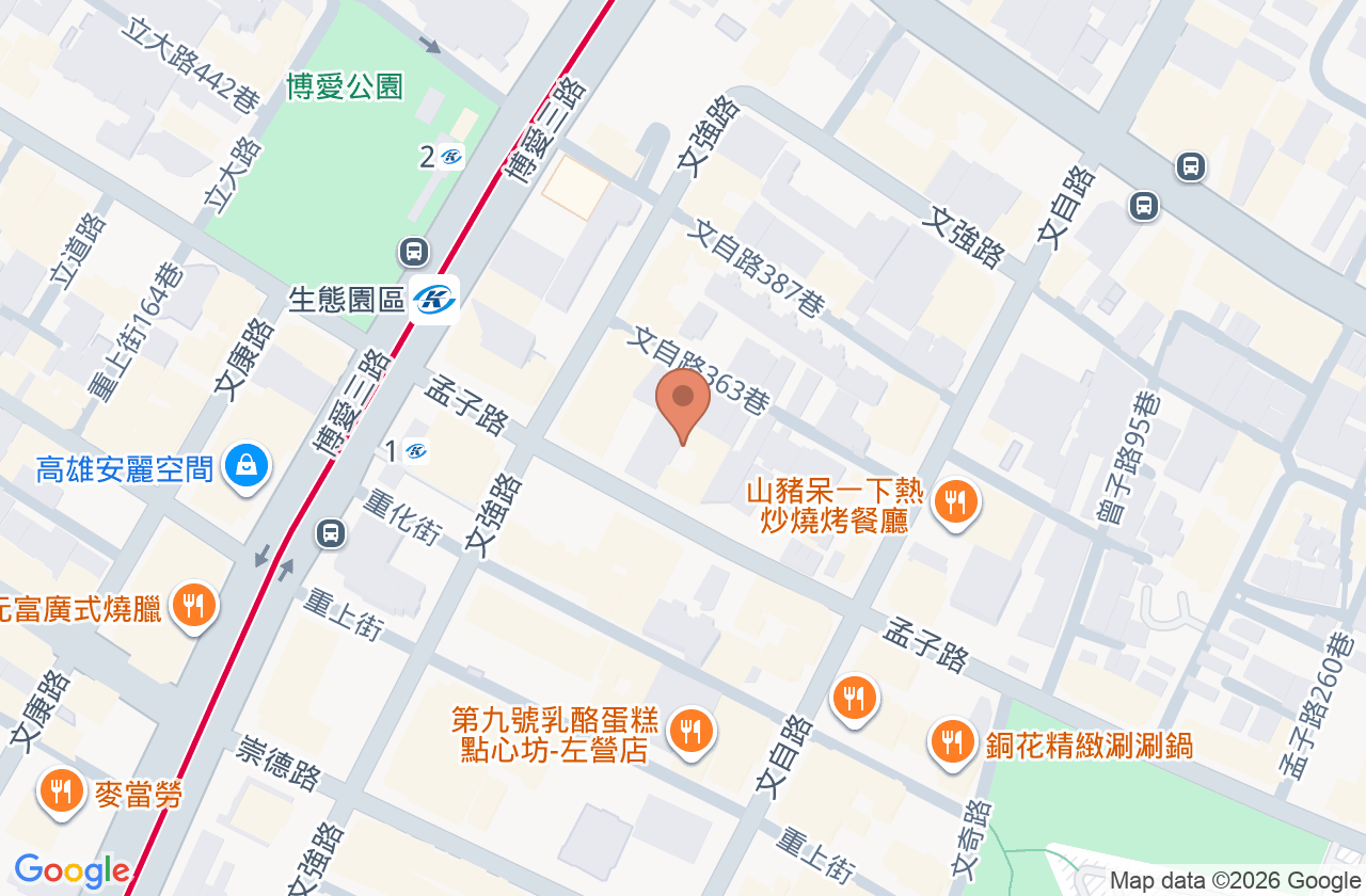 人一博愛診所 位置地圖