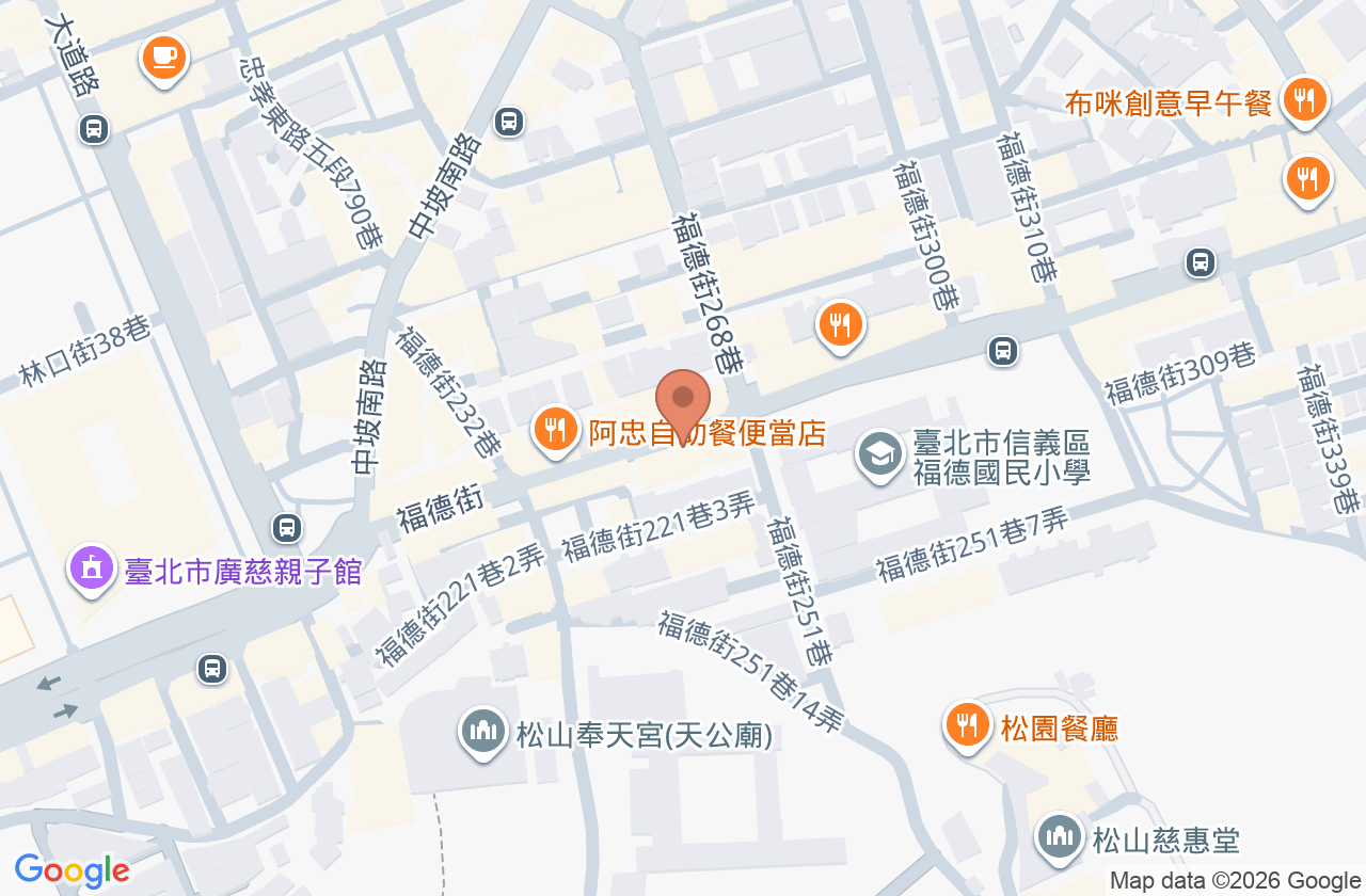 榮德牙醫診所 位置地圖