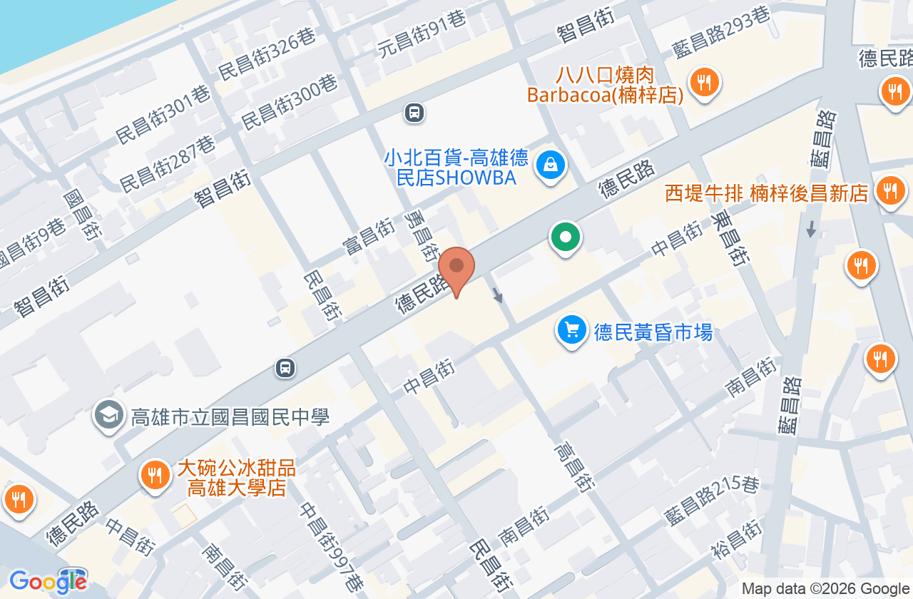 德嘉復健科診所 位置地圖