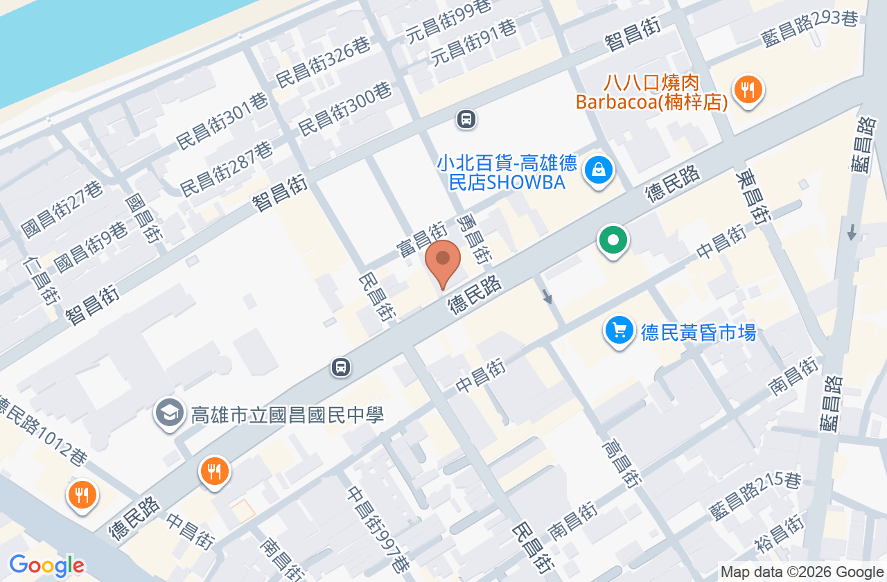 德民達特楊診所 位置地圖