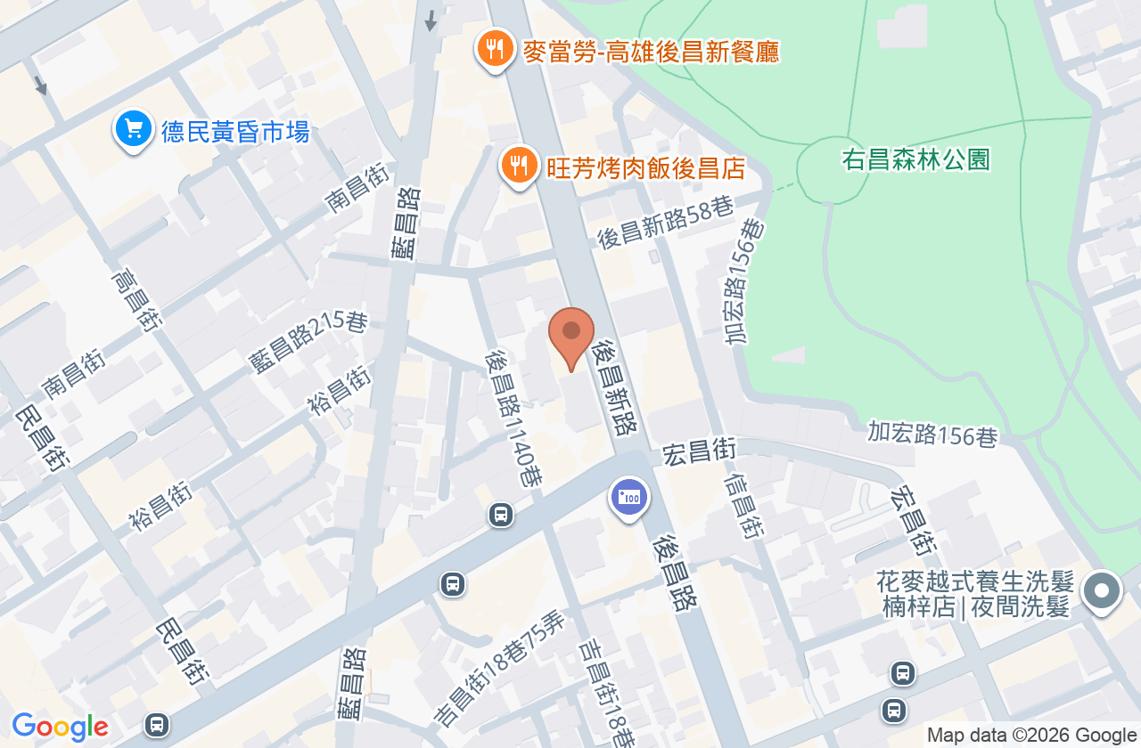 康仕美診所 位置地圖