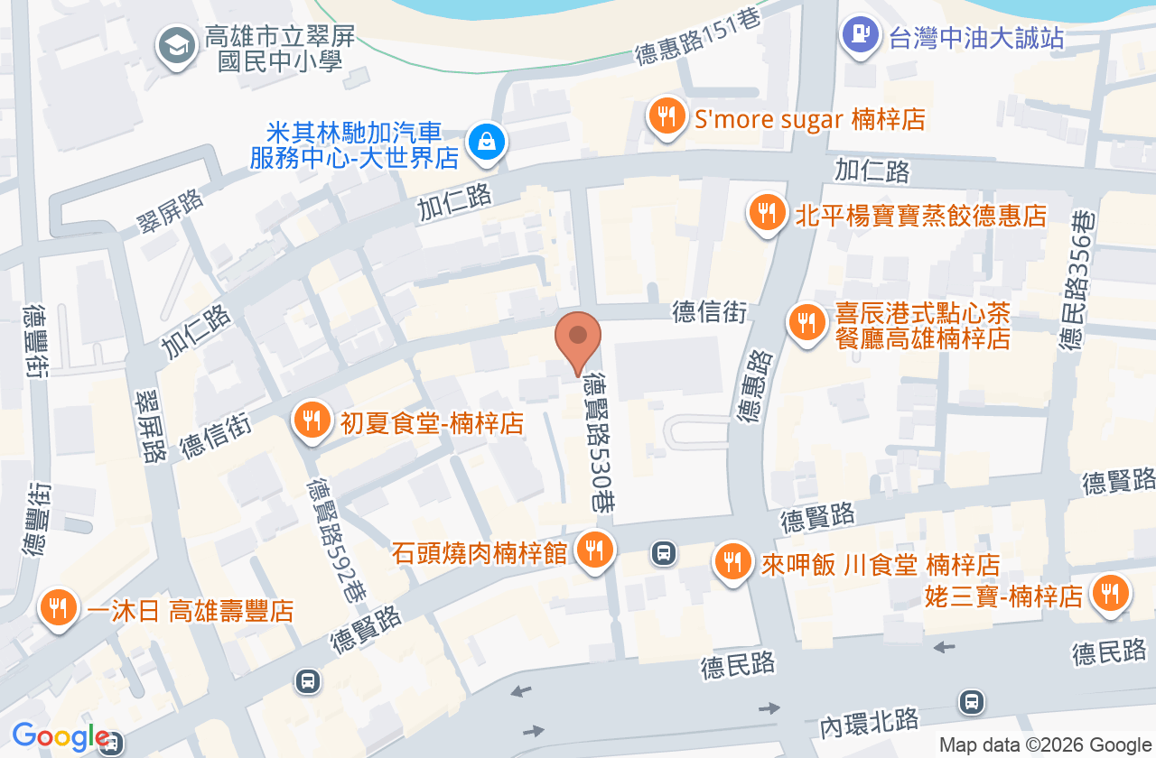 沐仁耳鼻喉科診所 位置地圖