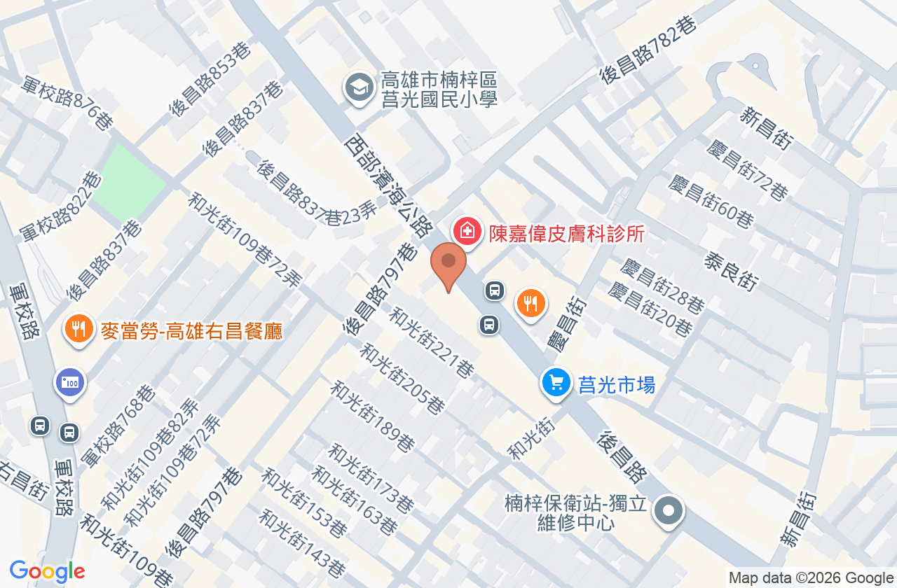 安舜診所 位置地圖