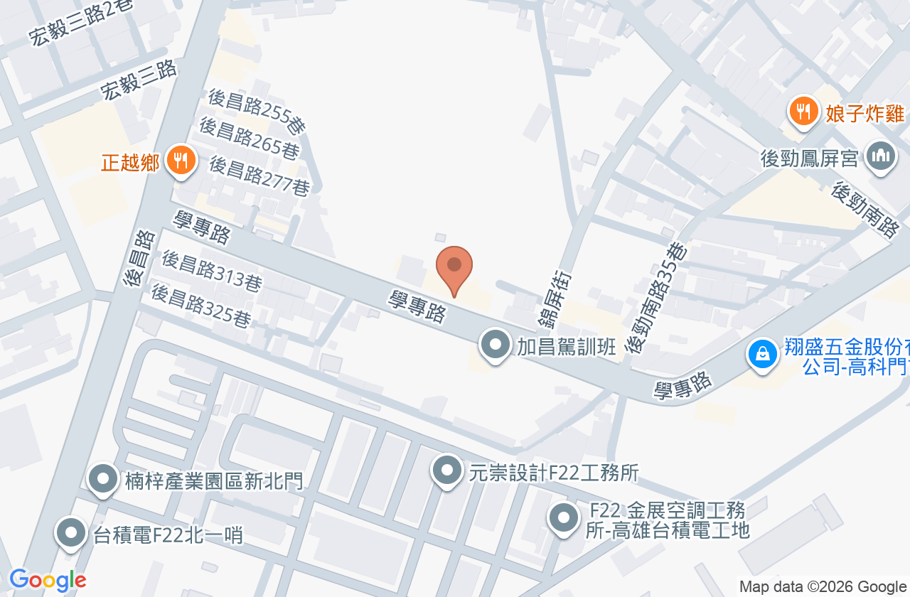 學專眼科診所 位置地圖