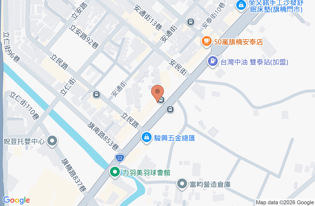新家恩診所 位置地圖