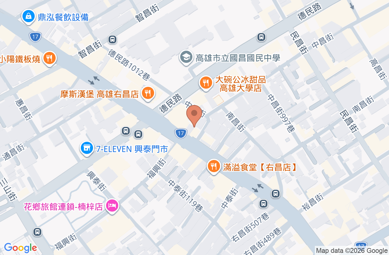 祐康診所 位置地圖
